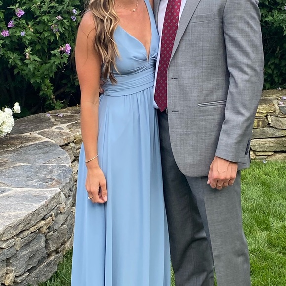 Light blue maxi dress - Picture 2 of 4